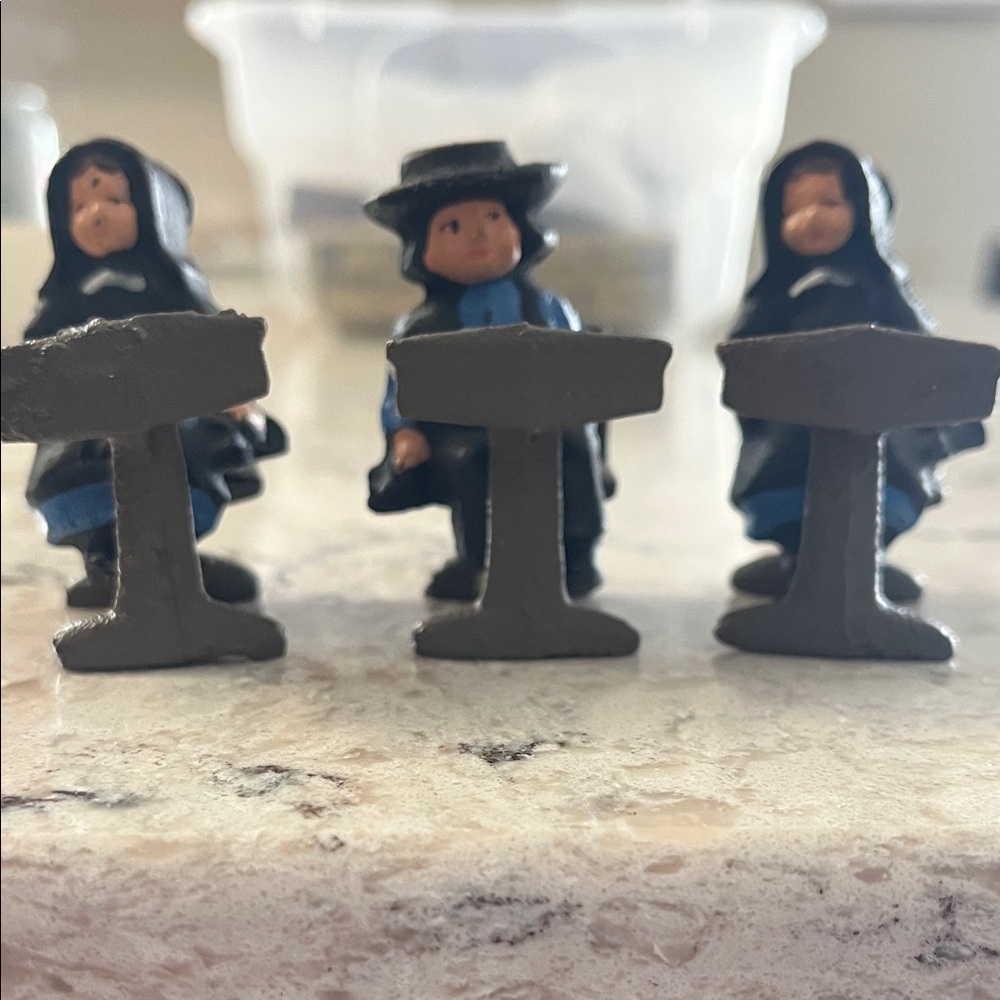 Set of Three Miniature Figurines